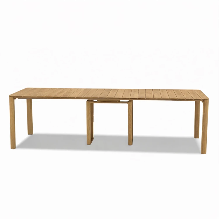 Table extensible aluminium 2/14 personnes