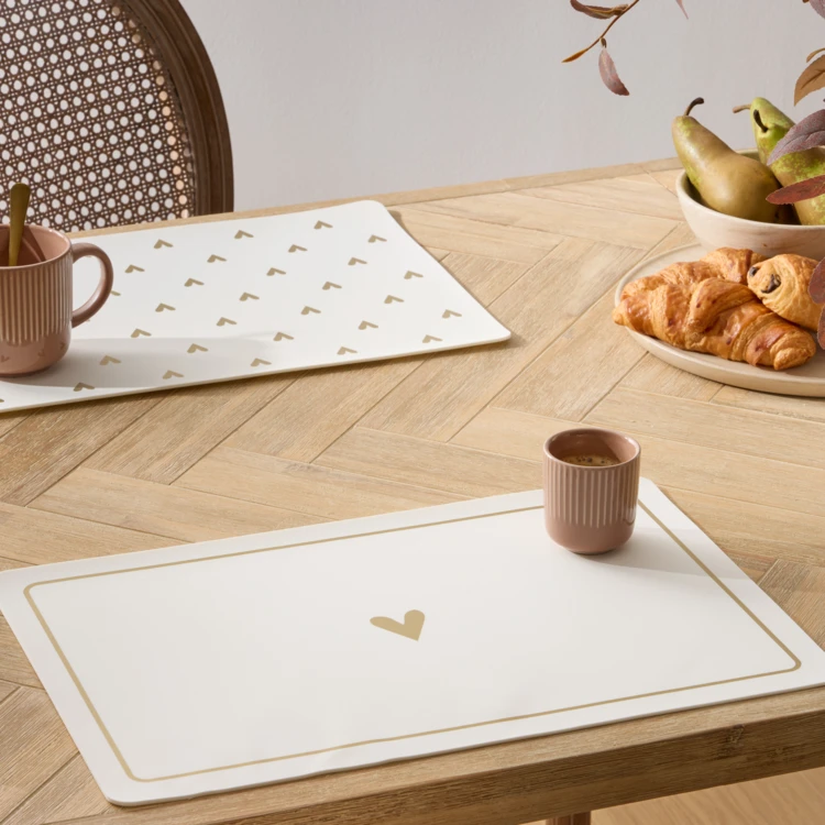 Set de table coeur