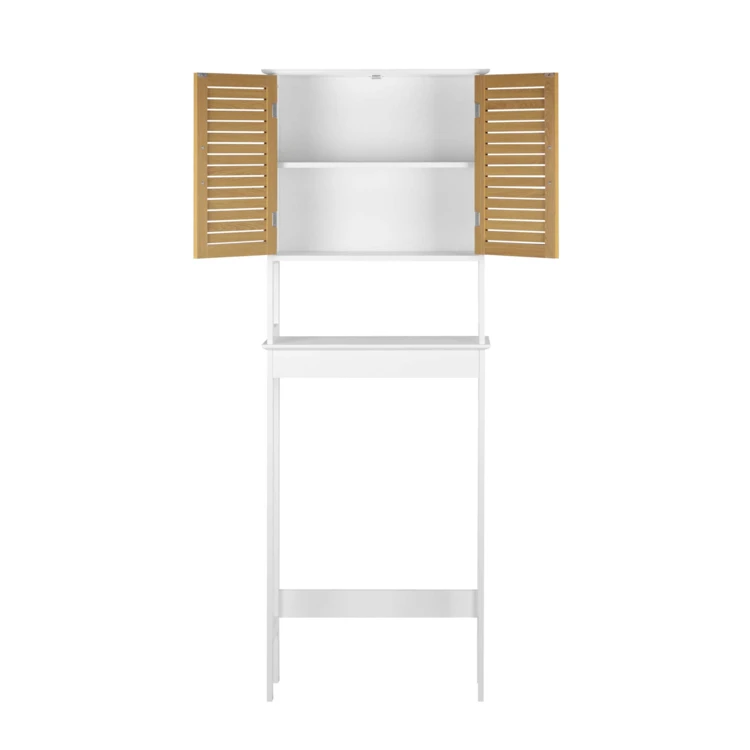 Meuble dessus WC avec rangement