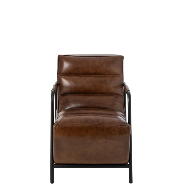 Fauteuil en cuir