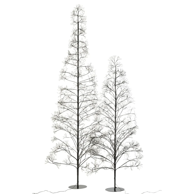 ARBRE 2700 LED MÉTAL DORÉ MEDIUM