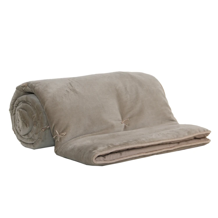 Steppdecke aus Samt