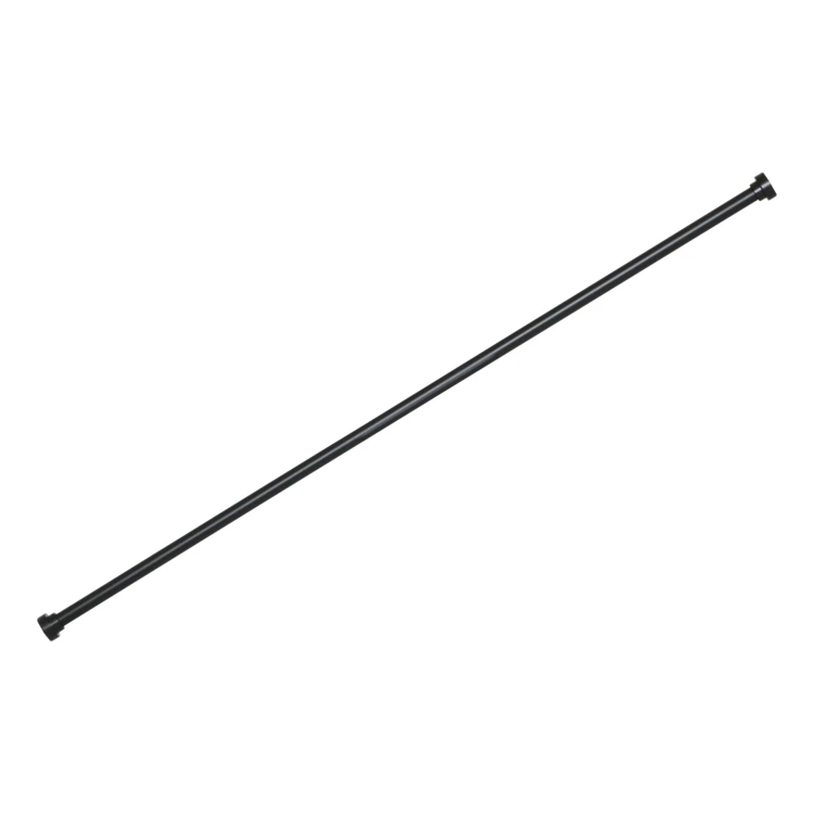 Kit di bastoni per tende estensibili con tappo terminale a disco metallico