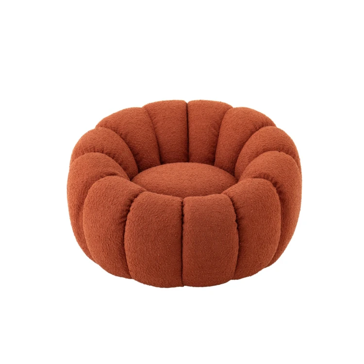 Fauteuil fleur en mousse