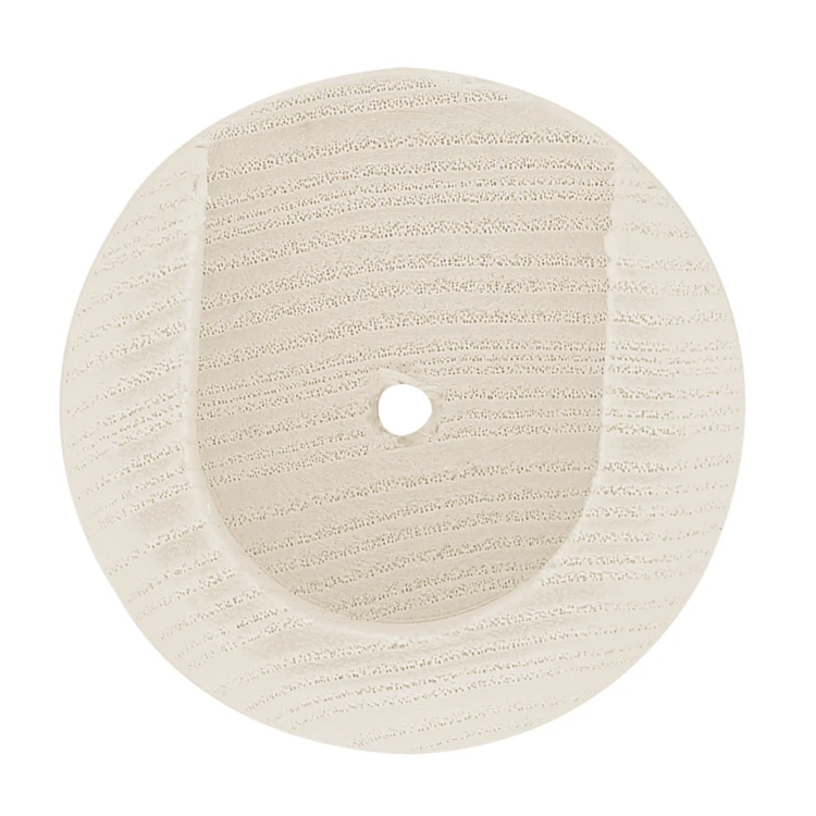 Lot de 2 naissances de tringle entre murs en frêne D28