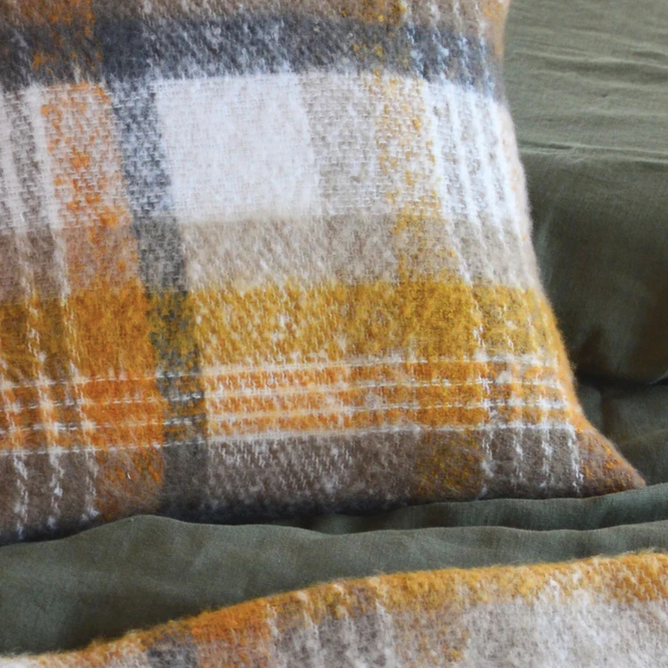 Housse de Coussin tartan Ecossais