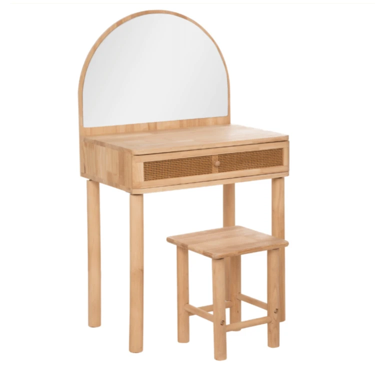 Coiffeuse enfant et son tabouret