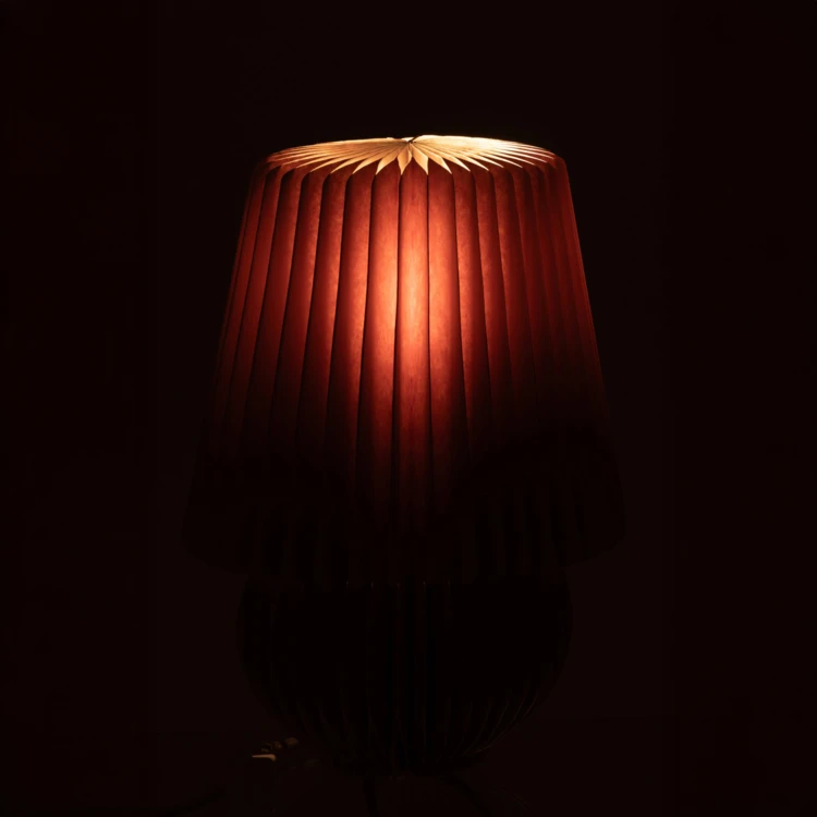 Lampe à poser pliable en papier