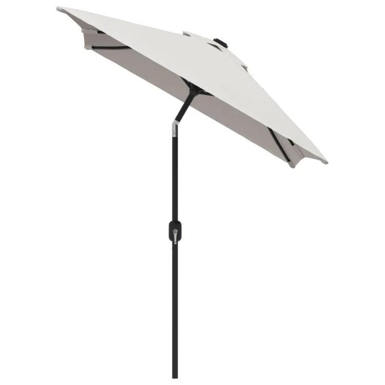 Parasol d'extérieur rectangulaire inclinable
