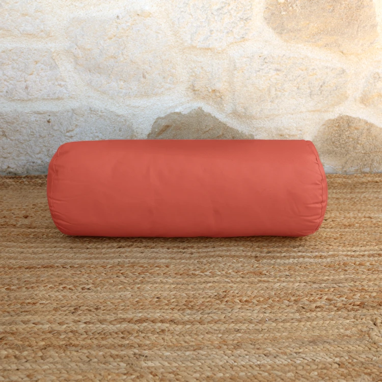 Traversin outdoor déhoussable en toile enduite imperméable