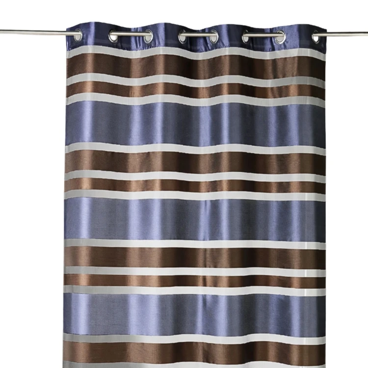 Voilage en Organza rayures horizontales