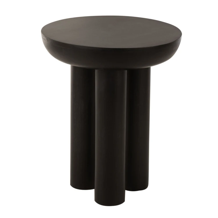 Table basse ronde trio bois de manguier