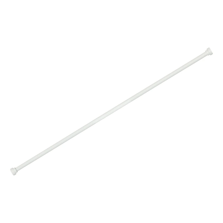 Kit di bastoni per tende estensibili con tappo terminale a disco metallico