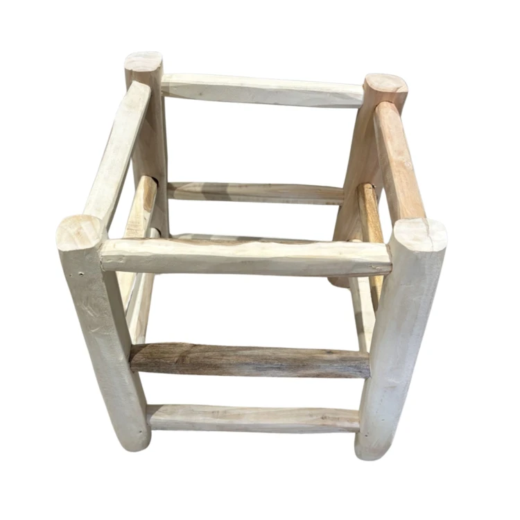 Structure de tabouret naturel 30cm
