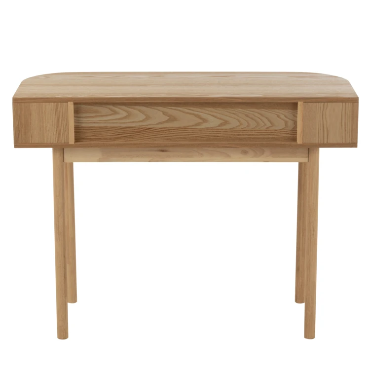 Consola de madera de pino con cajones