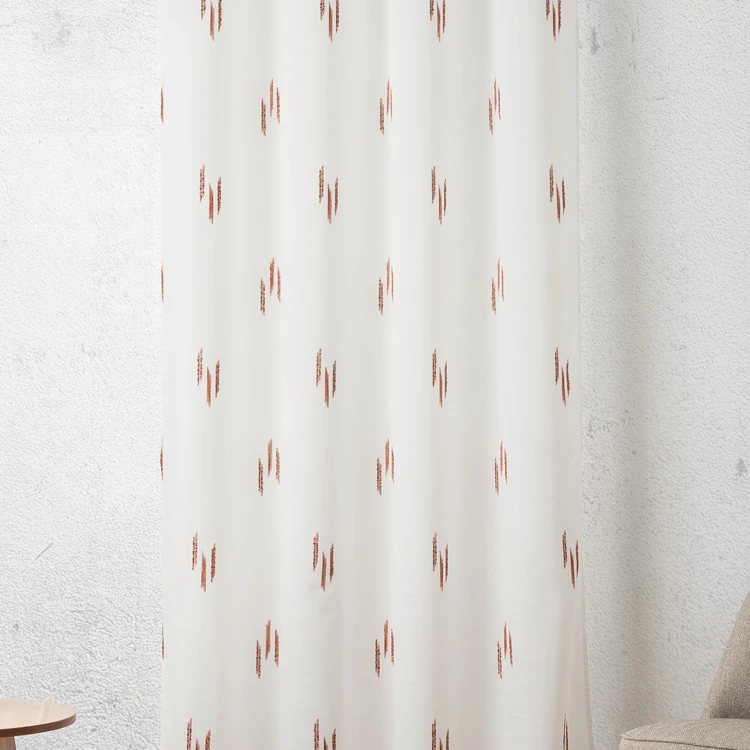 Tissu plombé voile texturé motif fil coupé esprit ikat