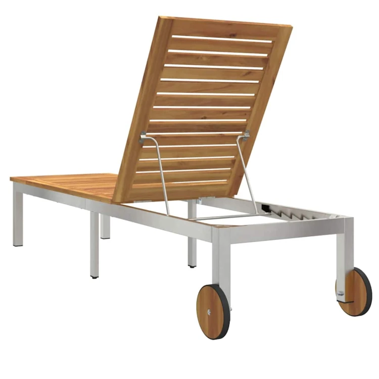Transat de jardin en bois