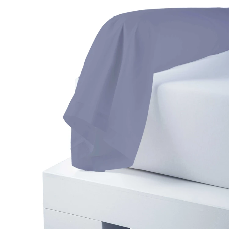 Taie de traversin percale de coton piquée unie