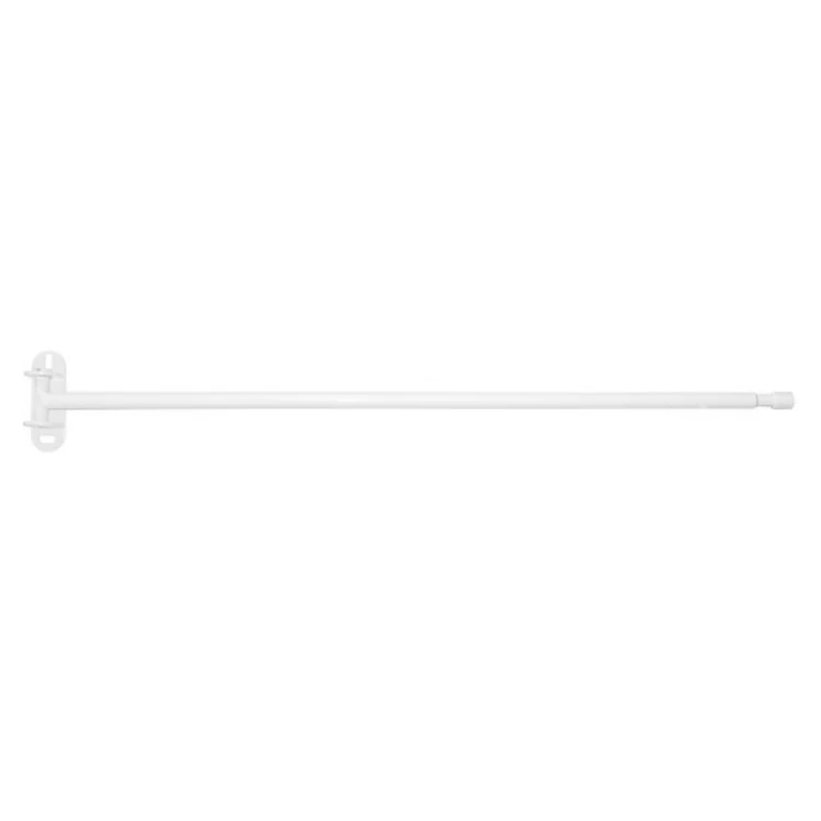 Tringle pivotante extensible pour porte en métal
