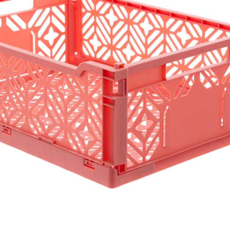 Cagette pliante de rangement ajourée