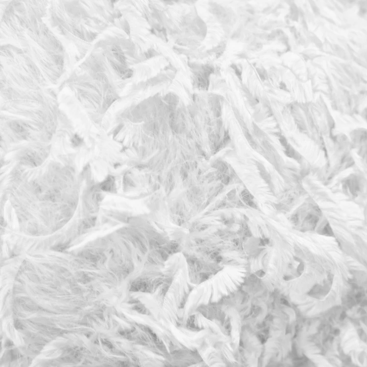 Plaid à poils longs