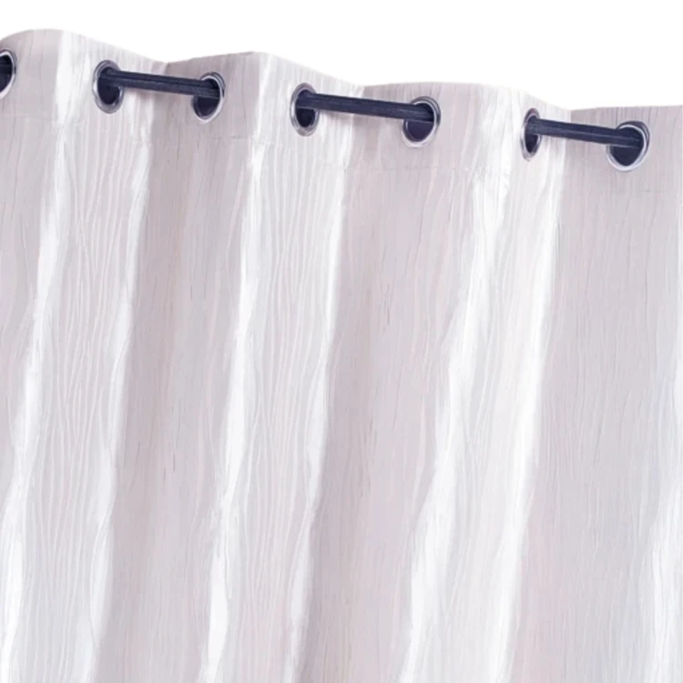 Rideau d'Ameublement en Taffetas Froissé