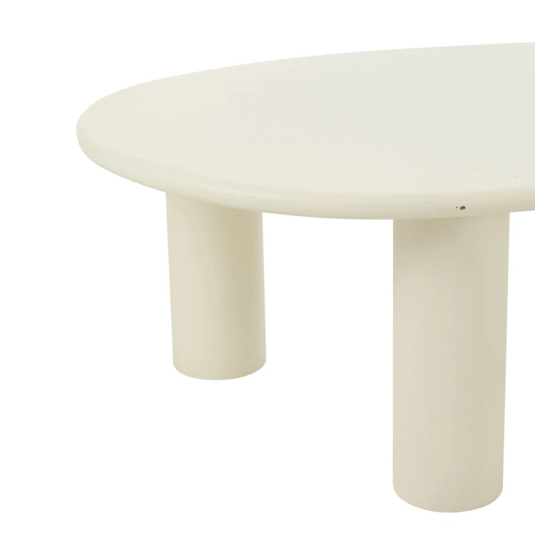 Mesa de centro de madera con diseño contemporáneo y líneas depuradas