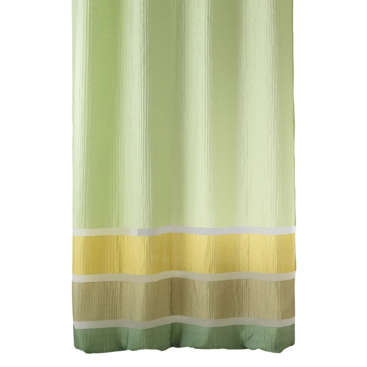 Voilage satiné rayures horizontales