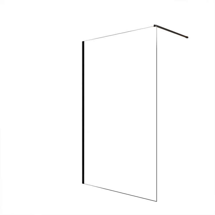 Paroi de douche à l’italienne en verre trempé 8 mm anticalcaire