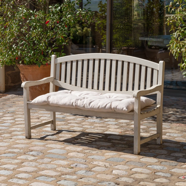 Materasso imbottito per esterni in tessuto olefine outdoor