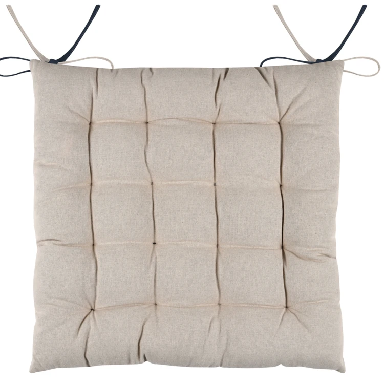 Galette de chaise bicolore