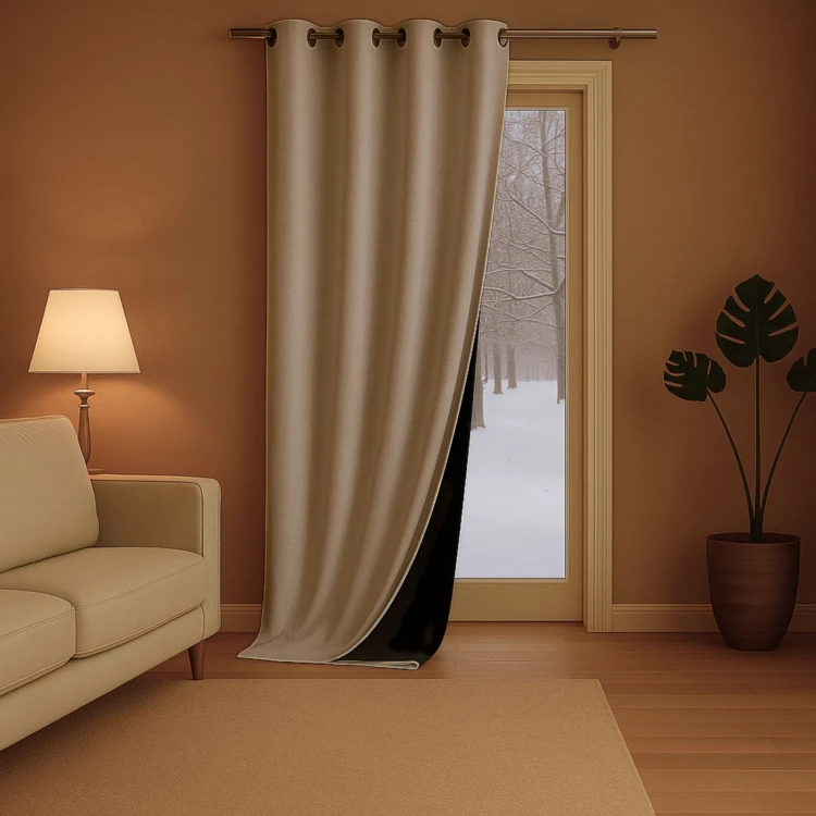 Tenda antifreddo foderata in pile