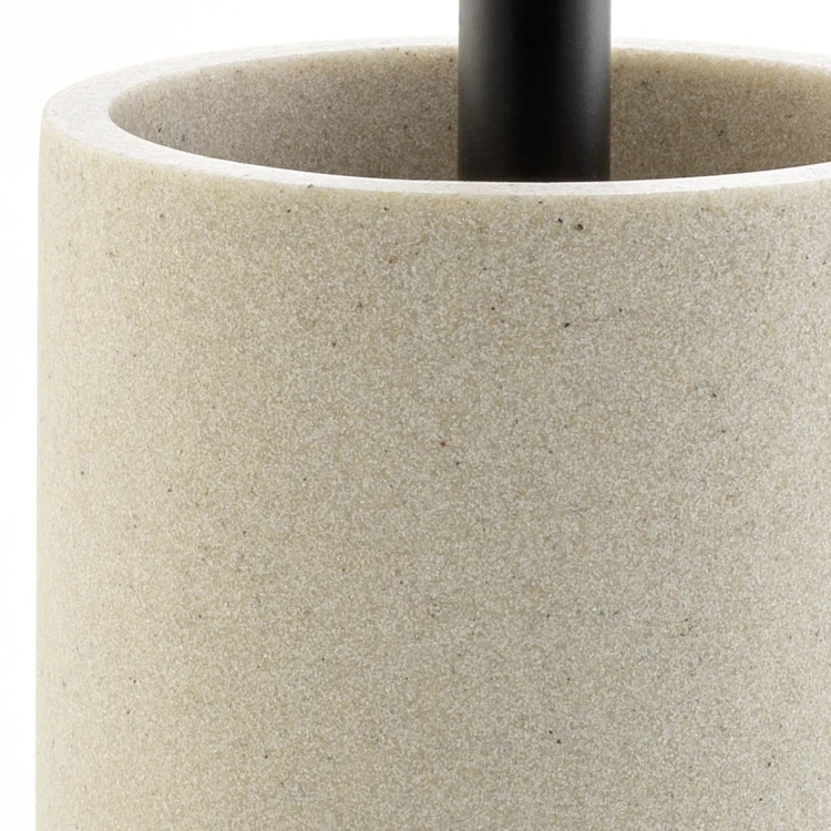 Escova de sanita em poliresina com efeito granito