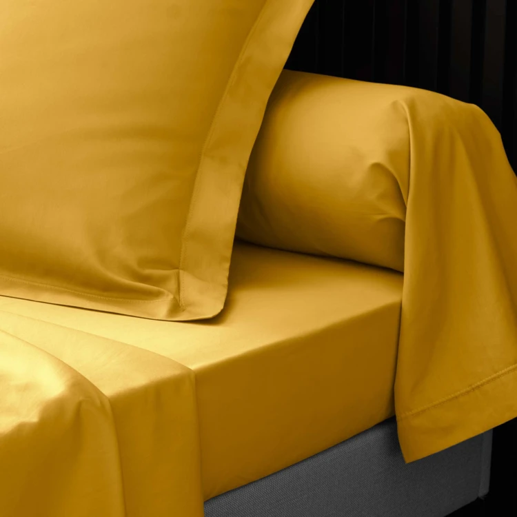 Taie d'oreiller unie 100% Percale de Coton ORIGINE