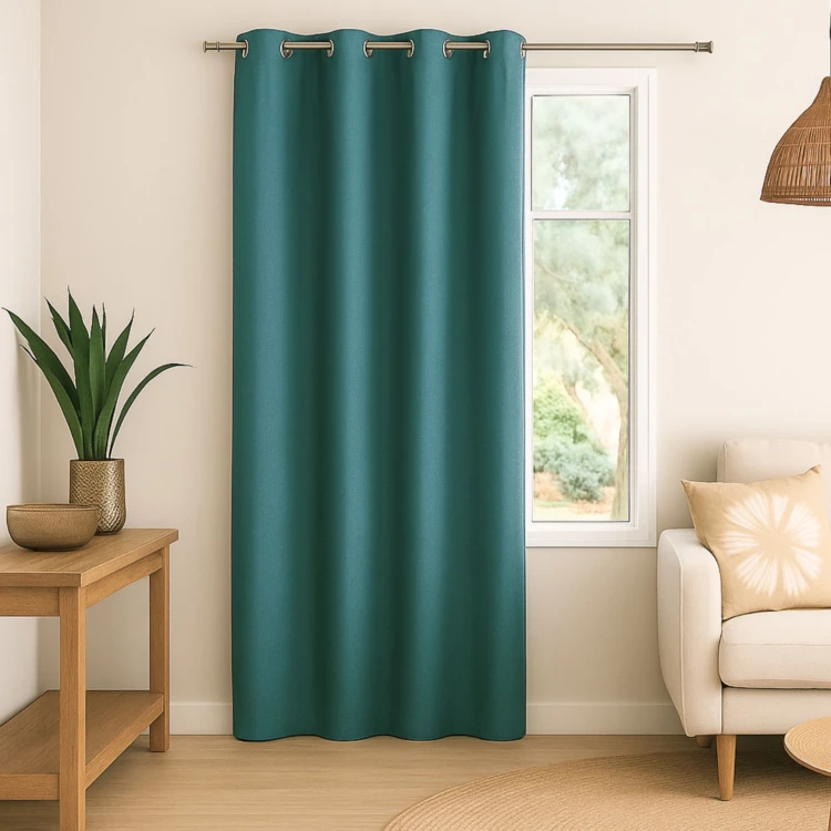 Rideau 100% occultant effet chiné