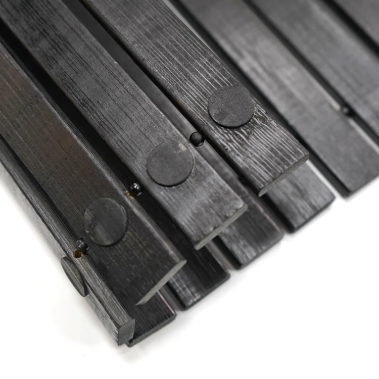 Caillebotis en bambou à rouler