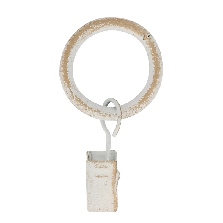 Lot de 6 anneaux à pince D40 mm