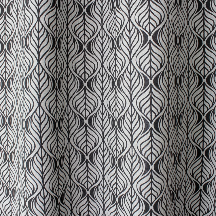 Rideau à oeillets feuille de palmier