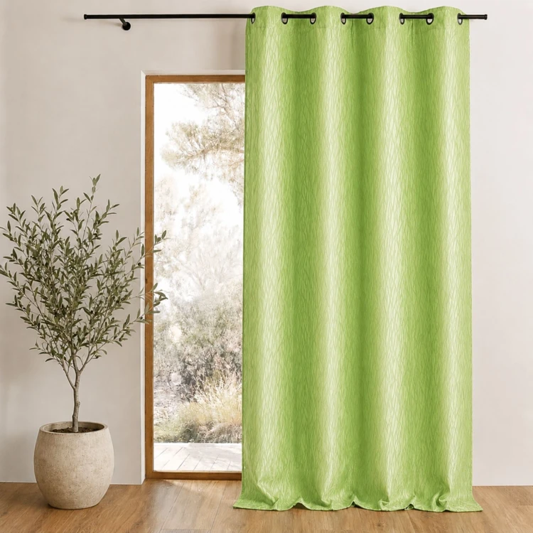 Rideau en jacquard fantaisie