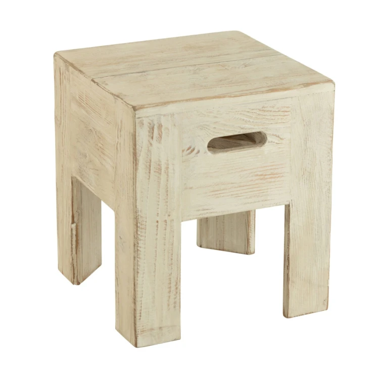 Tabouret bois vintage