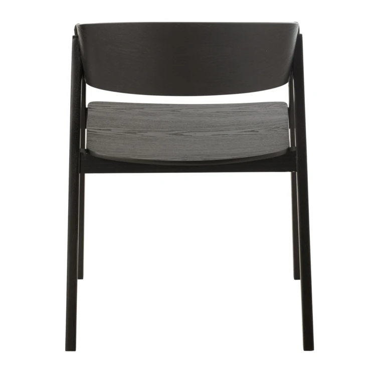 Chaise salle à manger en bois de frêne accoudoirs