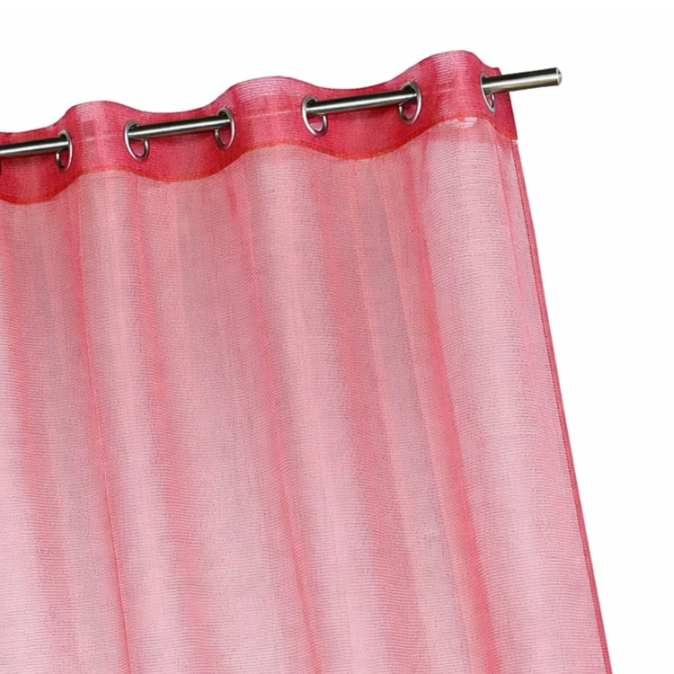 Voilage organza à fines rayures horizontales
