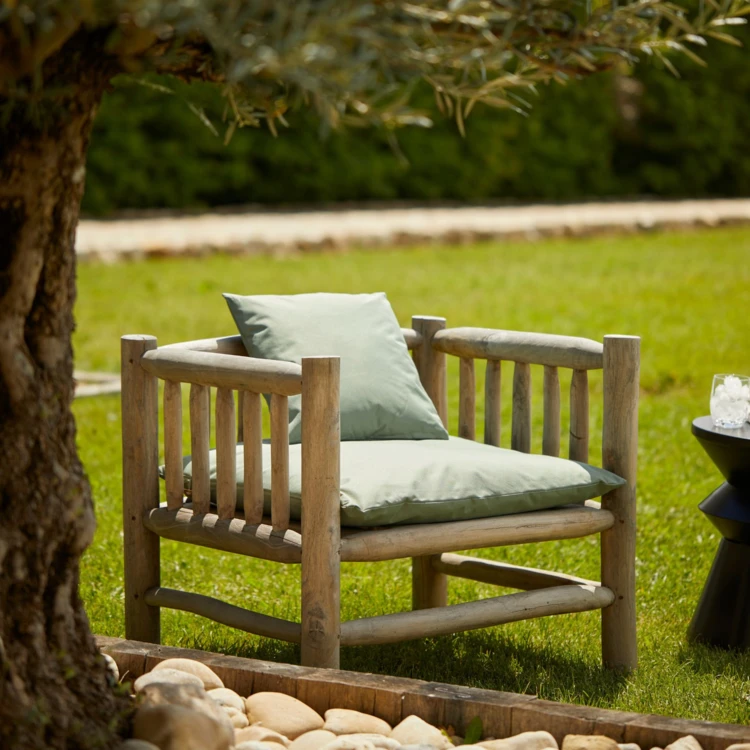 Coussin extérieur imperméable et déhoussable