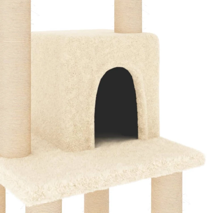 Árbol para gatos con rascador