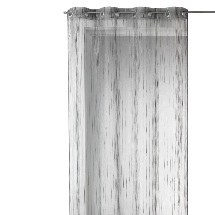 Voilage en organza multicolore tissé