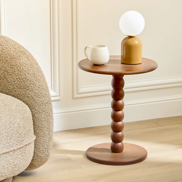 Table d’appoint ronde totem