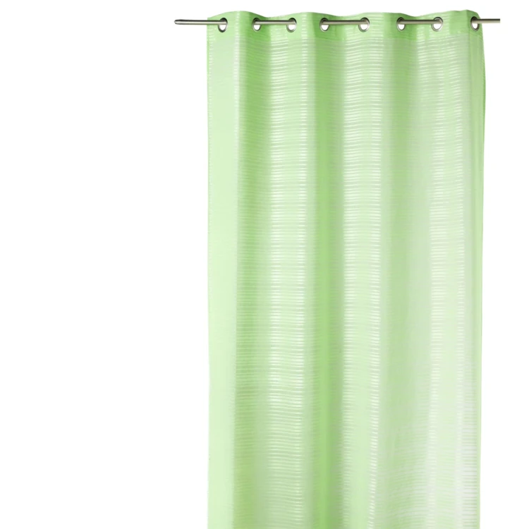 Voilage fantaisie à rayures horizontales "Joyeux"