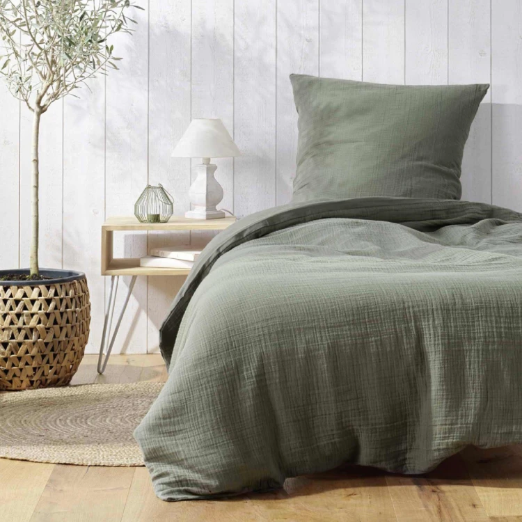 Juego de cama en gasa de algodón
