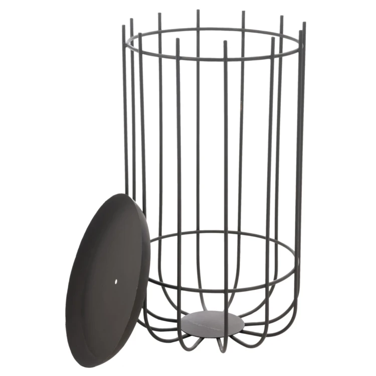 Brasero exterior de metal