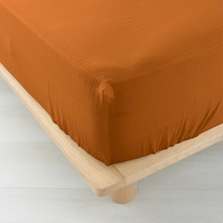 Drap Housse en gaze de coton